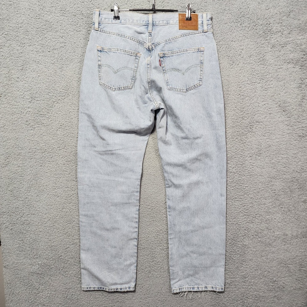 Levis Womens 501 90s Freehand Folk Jeans Colorblock Button Fly‎ 29x30 - Picture 2 of 9